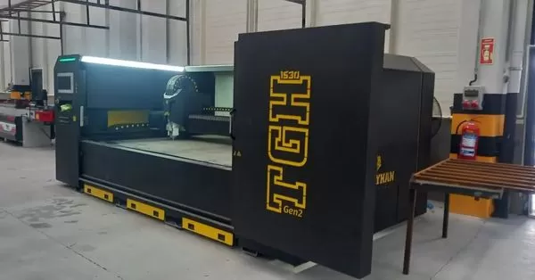 Tugayhan 6 kW Fiber Lazer Kesim Makinesi